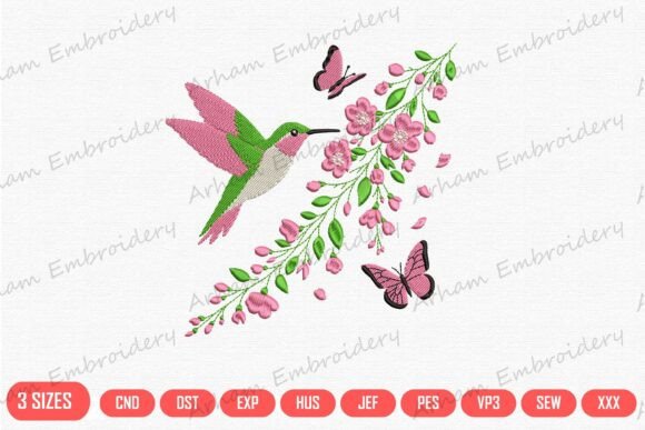 Download Hummingbird Floral Butterfly Blossom - Premium Resources