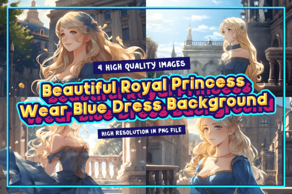 Download Beautiful Royal Princess Wear Blue Dress - Royal princess Collection