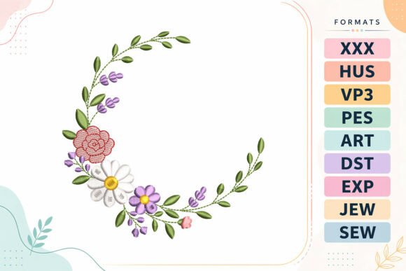 Download Floral Circle Frame Flowers - Premium Resources