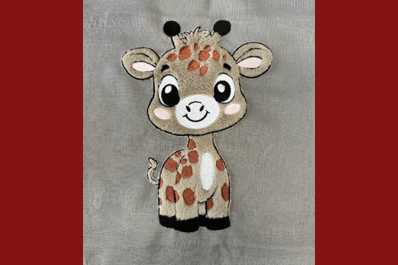 Download Cute Baby Giraffe Applique - Cute Collection